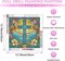 Adult Diamond Art Set, 5D Cross DIY Full Diamond Painting Set for Beginners, Gem Dots Premium Home Wall Decoration Gift (13.78x13.78 inches)